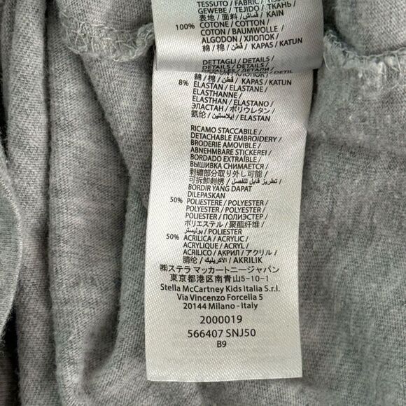 Stella McCartney Kids Halloween Gray T Shirt - Kids US 10 - Picture 10 of 12